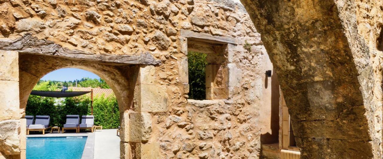 Almyrida Sands Luxury Stone Villa Xirostérnion Exterior photo